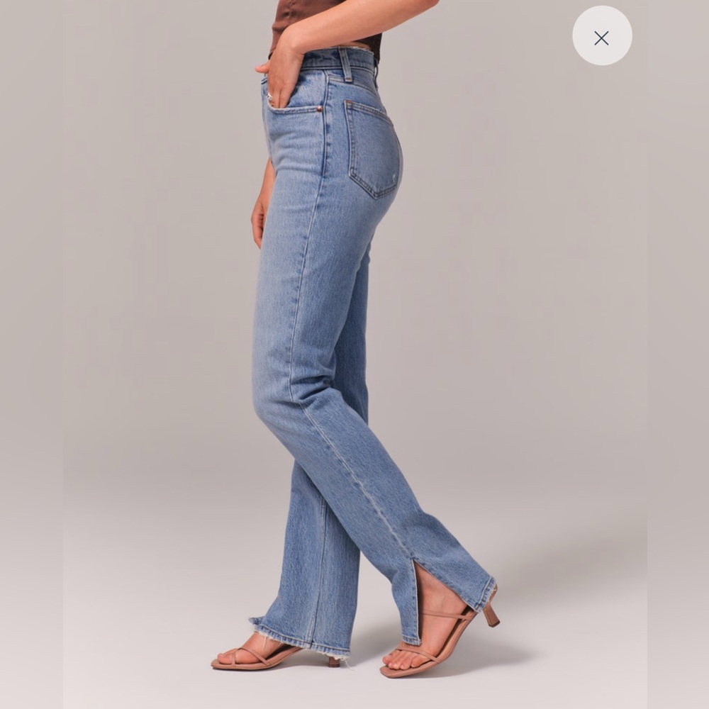 Ultra High Rise 90s Straight Jean